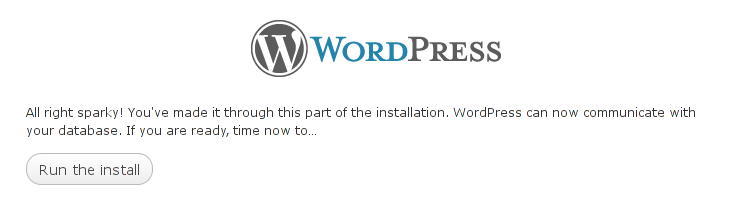 Instalace redakčního systému Wordpress - nastavení konfiguračního souboru
